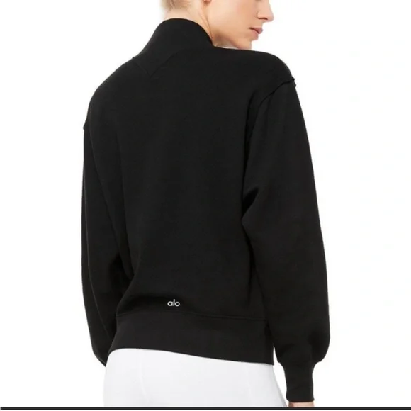 ALO Yoga Tops Alo Yoga Freestyle Sweatshirt Mock Neck Pullover